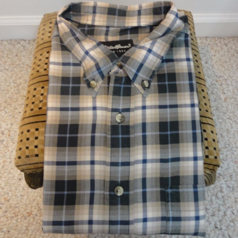 Eddie Bauer Vintage Men's Dress Shirt (1995)